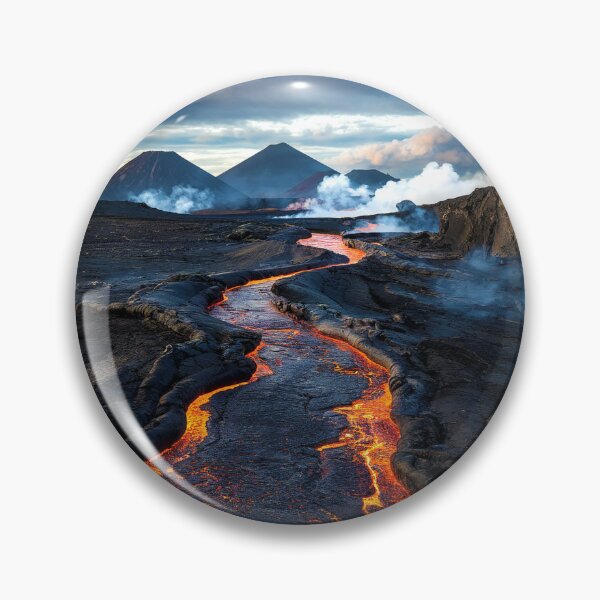 Item preview, Rivers of Fire: The Flow of Lava from Active Volcanoes designed and sold by Exodoi.