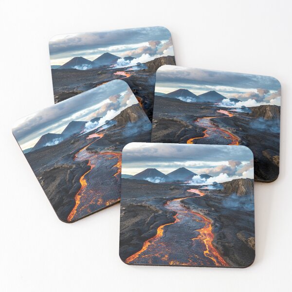 Item preview, Rivers of Fire: The Flow of Lava from Active Volcanoes designed and sold by Exodoi.