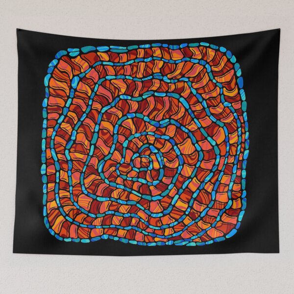 Item preview, Colorful circular path designed and sold by DaveDanchuk.