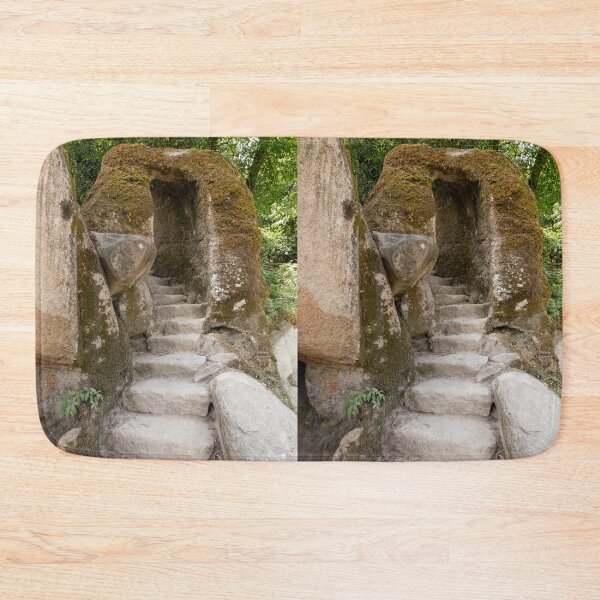 Item preview, Stone Stairway At Monserrate Palace Sintra Portugal designed and sold by PsychoAlien.com.