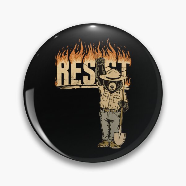 Item preview, Vintage Smokey The Resist Bear Nation Park designed and sold by GrulkeNedrow.