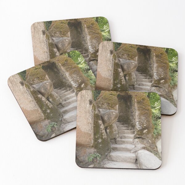 Item preview, Stone Stairway At Monserrate Palace Sintra Portugal designed and sold by PsychoAlien.com.