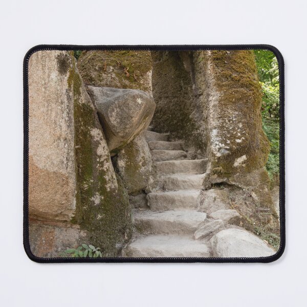 Item preview, Stone Stairway At Monserrate Palace Sintra Portugal designed and sold by PsychoAlien.com.