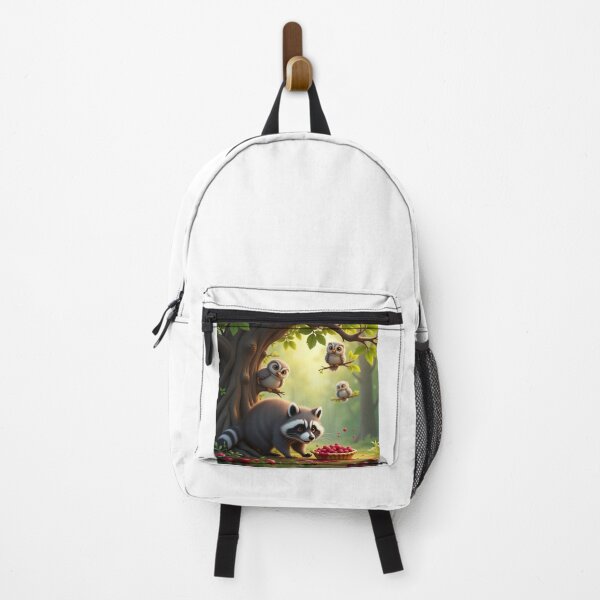 Item preview, Clumsy Raccoon’s Pie Heist – Funny Forest Mischief designed and sold by Srahul.