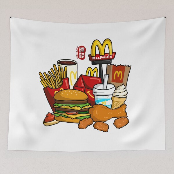 Item preview, Mac Donalds (color) designed and sold by FanDoodle.