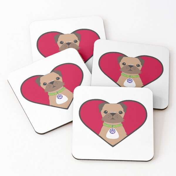 Item preview, Border Terrier Dog Love Valentines Day / Mothers Day / Every Day - #btposse designed and sold by MoePark.