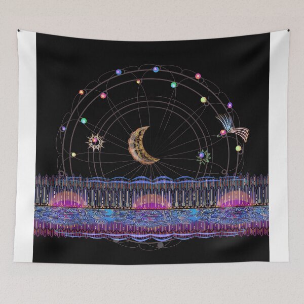 Item preview, Skyline night 1 designed and sold by Dianne Gage.