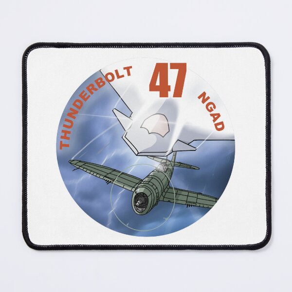 Item preview, F-47 Next Generation Air Dominance Fighter, NGAD, thunderbolt, P-47 designed and sold by pbfirefly.