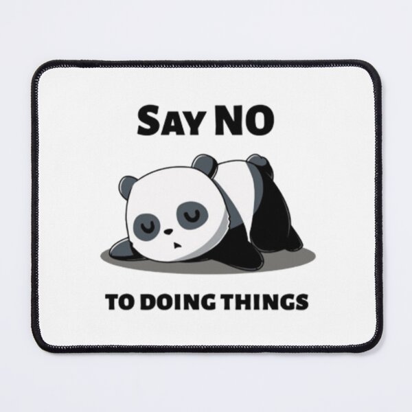 Item preview, Cute Adorable Sleeping Panda - Cartoon Style designed and sold by Black_Art.