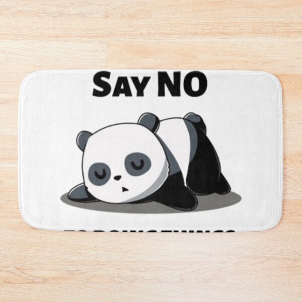 Item preview, Cute Adorable Sleeping Panda - Cartoon Style designed and sold by Black_Art.