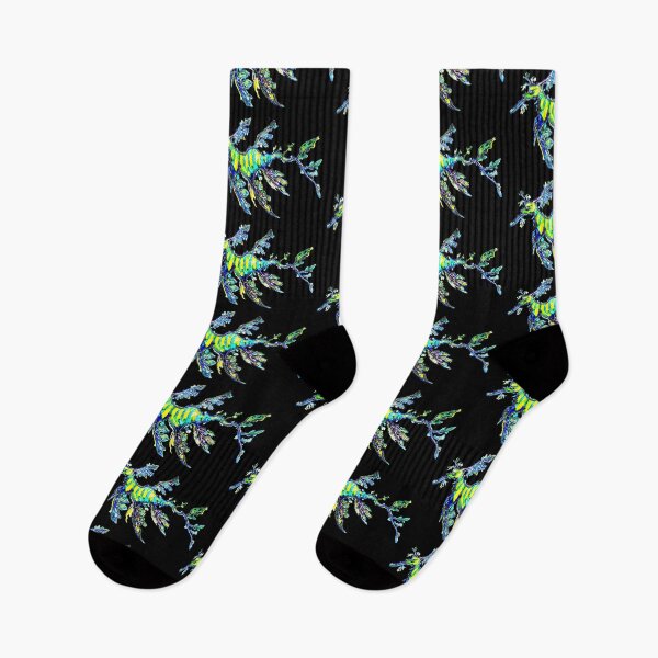 Item preview, Leafy Sea Dragon on Black designed and sold by Linda Callaghan.