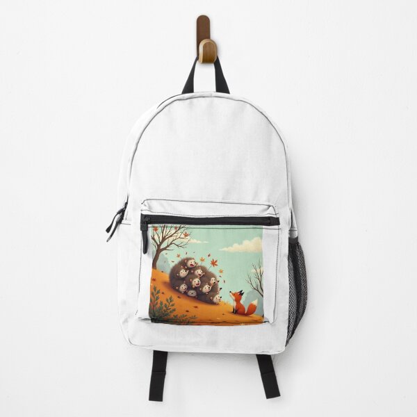 Item preview, Spiky Autumn Tumble – Hedgehog Chaos designed and sold by Srahul.