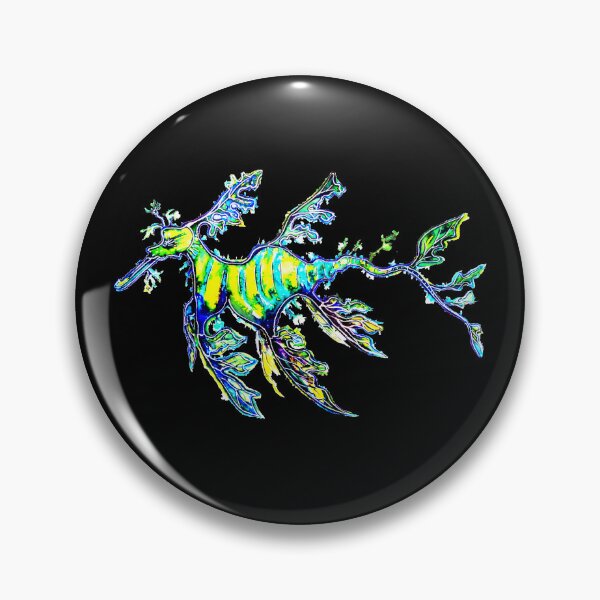 Item preview, Leafy Sea Dragon on Black designed and sold by Linda Callaghan.
