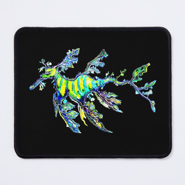 Item preview, Leafy Sea Dragon on Black designed and sold by Linda Callaghan.