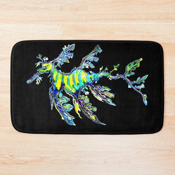 Item preview, Leafy Sea Dragon on Black designed and sold by Linda Callaghan.