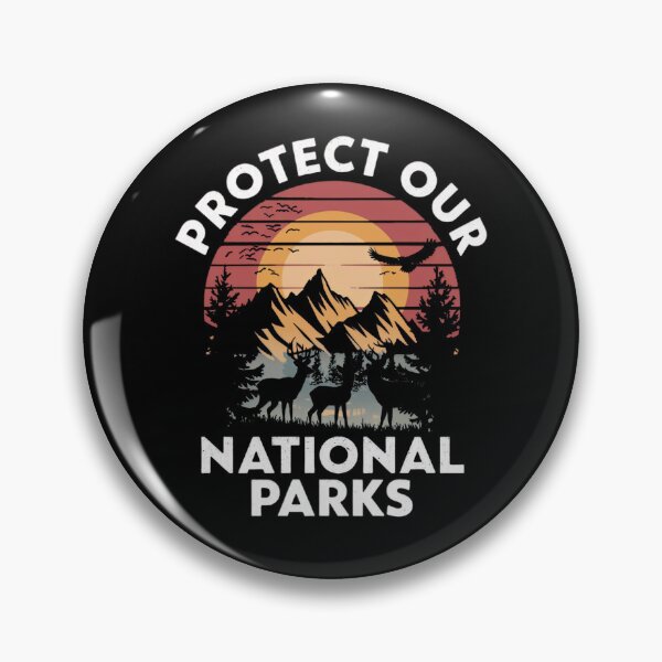 Item preview, Protect Our National Parks Retro Camping designed and sold by GrulkeNedrow.