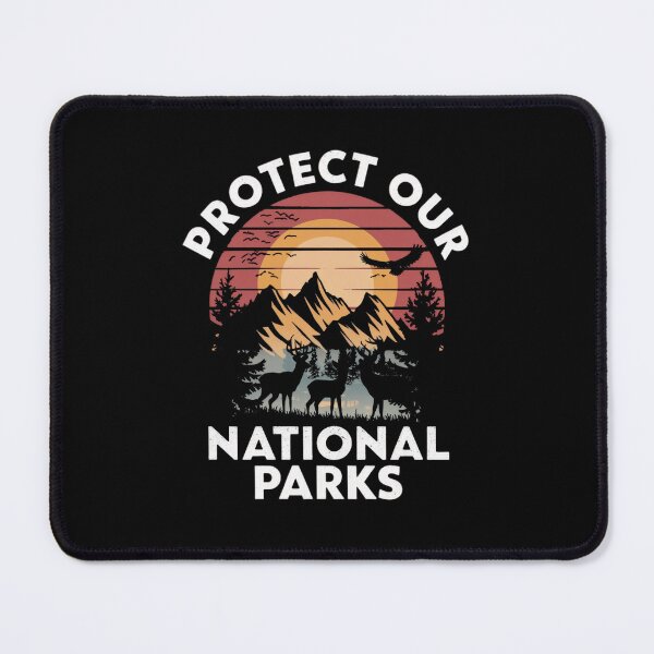 Item preview, Protect Our National Parks Retro Camping designed and sold by GrulkeNedrow.