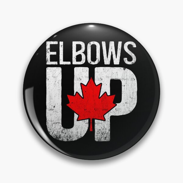 Item preview, Elbows Up – Show Your Canadian Pride & Unity designed and sold by Dolphin Graphic.