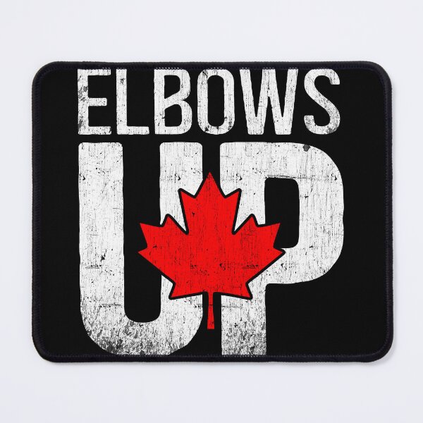 Item preview, Elbows Up – Show Your Canadian Pride & Unity designed and sold by Dolphin Graphic.