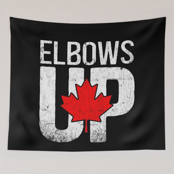 Item preview, Elbows Up – Show Your Canadian Pride & Unity designed and sold by Dolphin Graphic.
