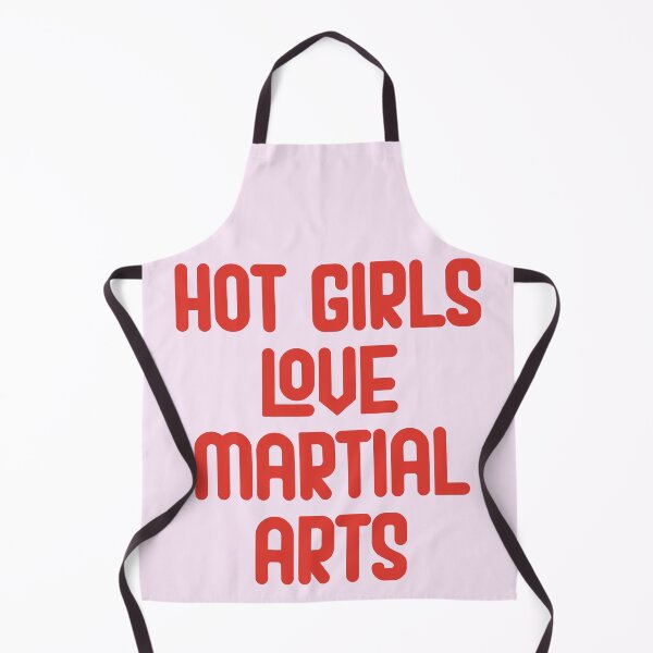 Item preview, Hot Girls Love Martial Arts - Red Bold Text designed and sold by Chubuter.