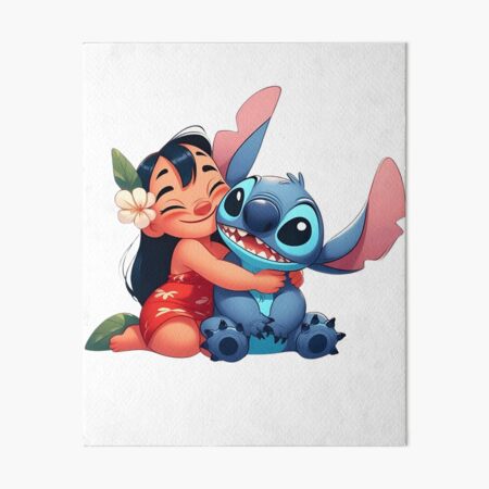 Vista previa del artículo con la obra «Lilo Stitch», diseñado y vendido por dexmrStudios.