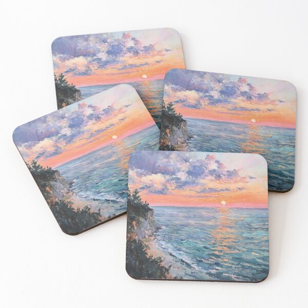 Item preview, The Golden Embrace of the Tides designed and sold by Serene-Scenes.