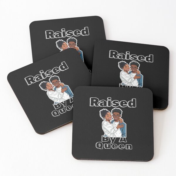 Item preview, Raised By A Queen - Mothers Day | Matching Set for Mother and Son  designed and sold by TeesByAngelzB.