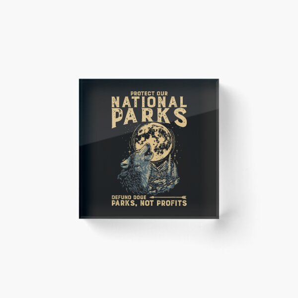 Item preview, Protect Our National Parks Retro designed and sold by GrulkeNedrow.
