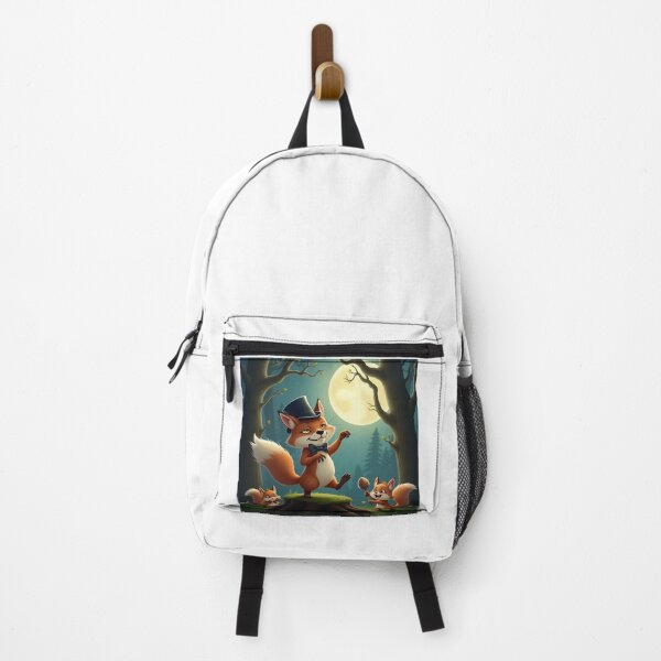 Item preview, Moonlit Tap-Dancing Fox – Whimsical Forest Fantasy designed and sold by Srahul.