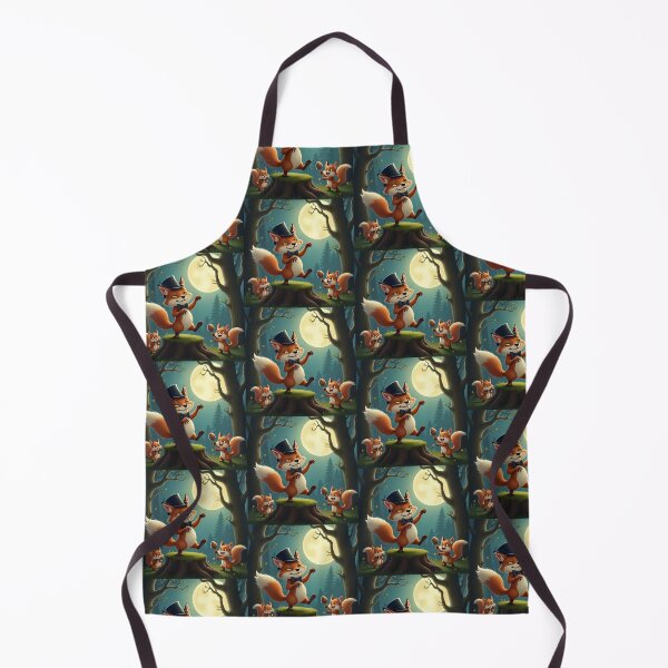 Item preview, Moonlit Tap-Dancing Fox – Whimsical Forest Fantasy designed and sold by Srahul.