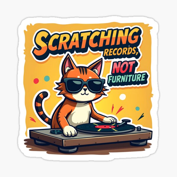 Artikel-Vorschau von Scratch-Platten, keine Möbel, designt und verkauft von Enspiretiveart.
