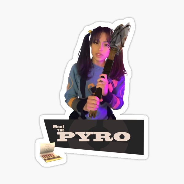 Pyromethium Sticker