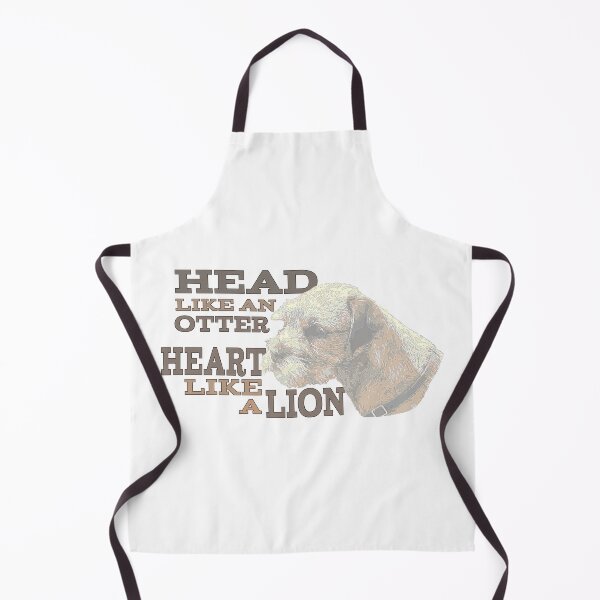 Item preview, Border Terrier Love - Head Like an Otter, Heart Like a Lion designed and sold by MoePark.