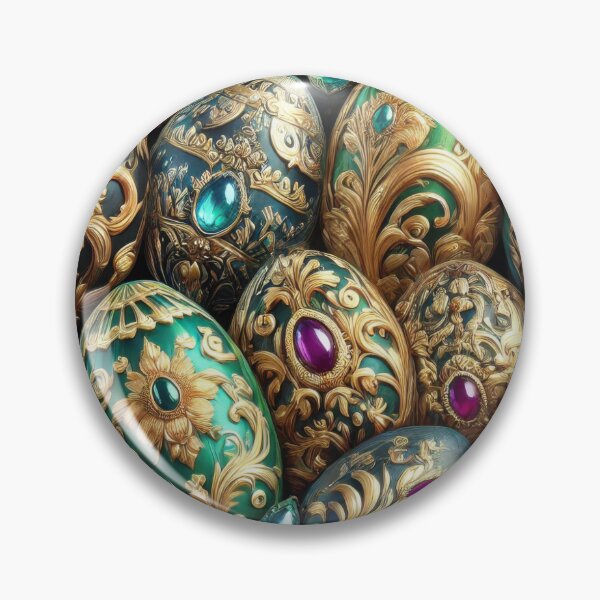 Item preview, Luxurious Easter Egg Pattern designed and sold by BobArtGallery.