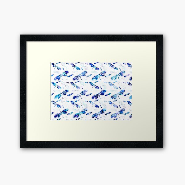 Dragonflies Framed Art Print