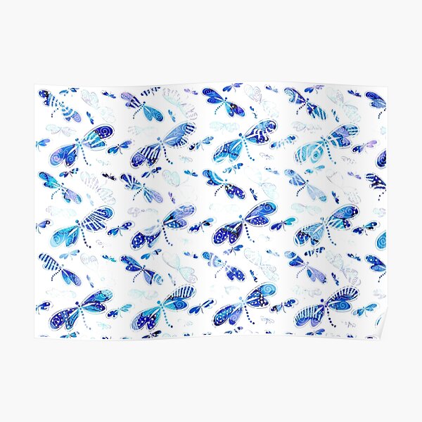 Dragonflies Poster