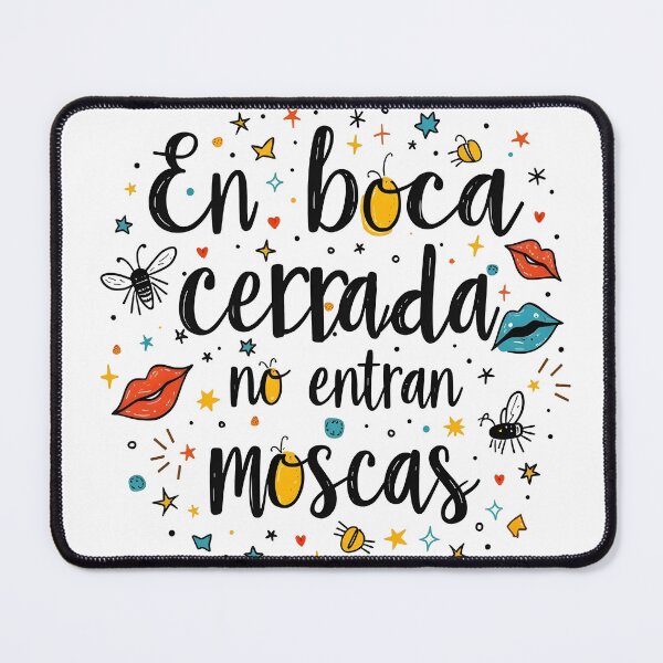 Item preview, En Boca Cerrada No Entran Moscas designed and sold by CreativoDesign.