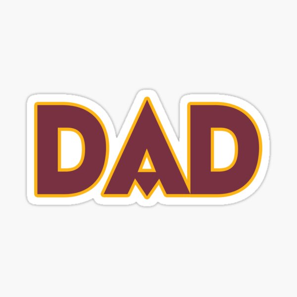 Redskins Dad Stickers for Sale