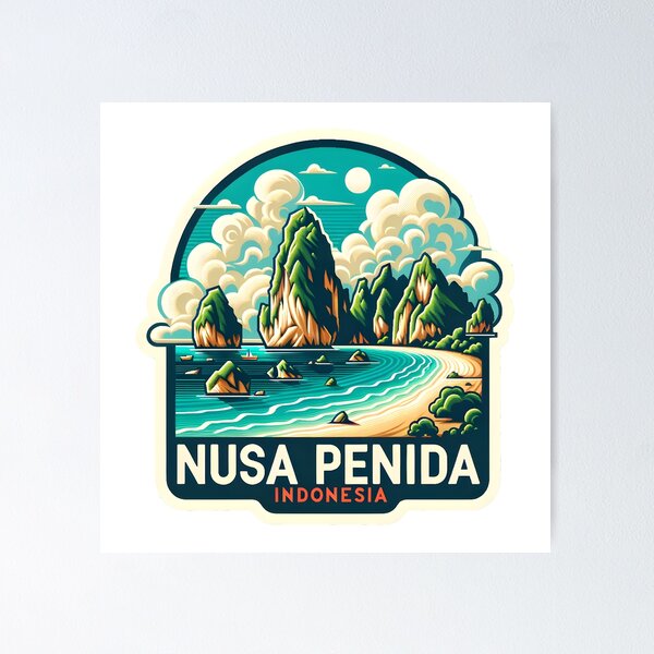 Item preview, Nusa Penida Bali Indonesia designed and sold by LoveLabDesign.
