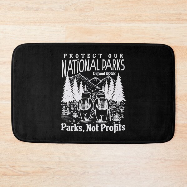 Item preview, Protect Our National Parks Vintage Bear designed and sold by GrulkeNedrow.