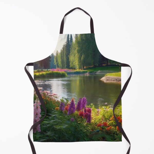 Item preview, Enchanting Floral Haven in a Beautiful Riverside Park designed and sold by BlareBlare.