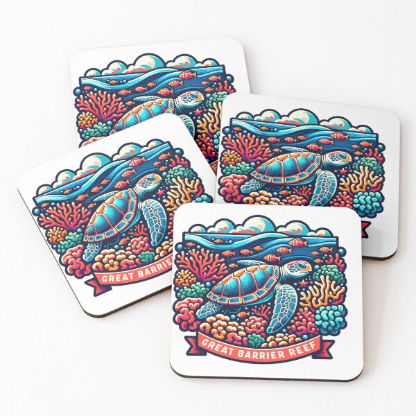 Item preview, Great Barrier Reef Australia designed and sold by LoveLabDesign.