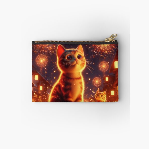 Item preview, Cat's Eye View: Fireworks at Work in a Magical Night designed and sold by choder61.