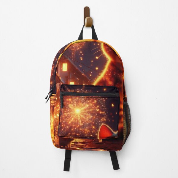 Item preview, Cat's Eye View: Fireworks at Work in a Magical Night designed and sold by choder61.
