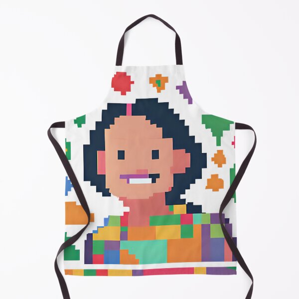 Item preview, Vibrant Pixel Portrait - Abstract Digital Art designed and sold by WeirdSketcher.