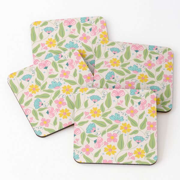 Item preview, Spring Floral Pattern on Pink designed and sold by CJ Creations.