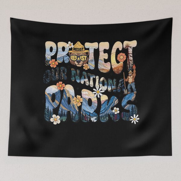 Item preview, Protect Our National Parks Vintage Retro designed and sold by GrulkeNedrow.