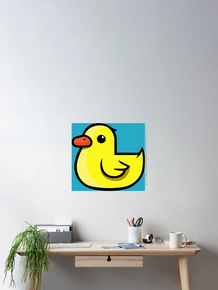 Thumbnail 2 of 3, Poster, Duck! designed and sold by Last Minute Ideas.