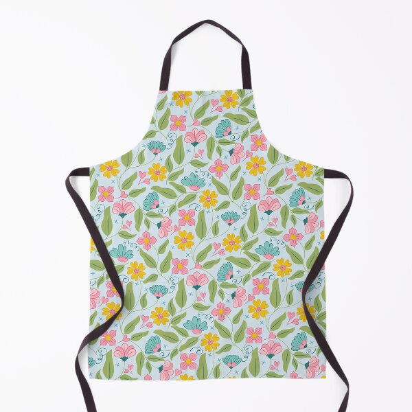Item preview, Spring Floral Pattern on Light Blue designed and sold by CJ Creations.